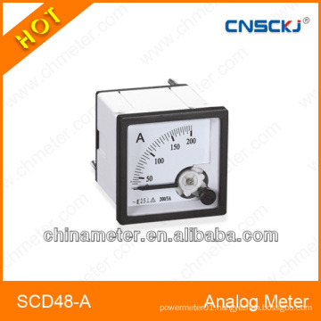 Panel meter, analog meter 96, 72, 48series Moving Coil